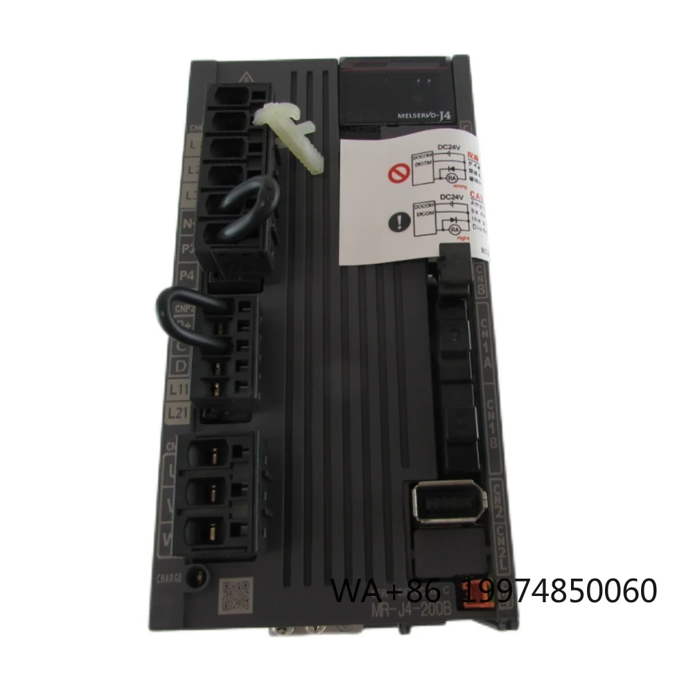 

Original AC Servo Motor MR-J3-70B-RJ004 New Motor MR-J3-70B-RJ006 MR-J3-70B-RJ080W for Electrical Equipment