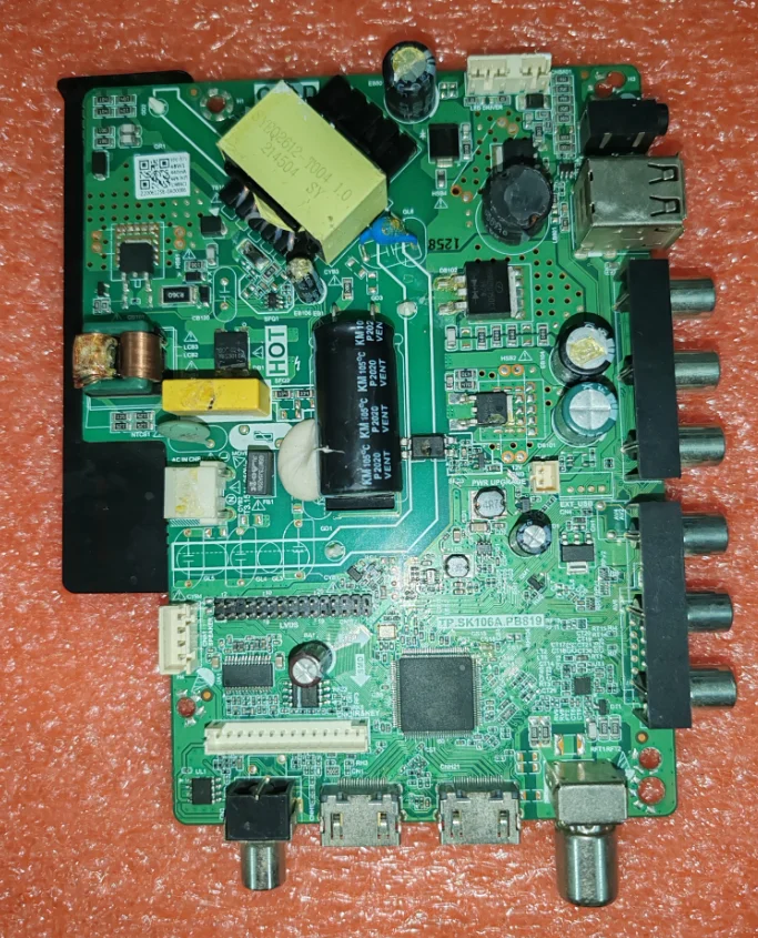 

TP.SK105A.PB818 TP.SK106A.PB819 LED TV motherboard, physical photo, tested for 34-81v 450ma
