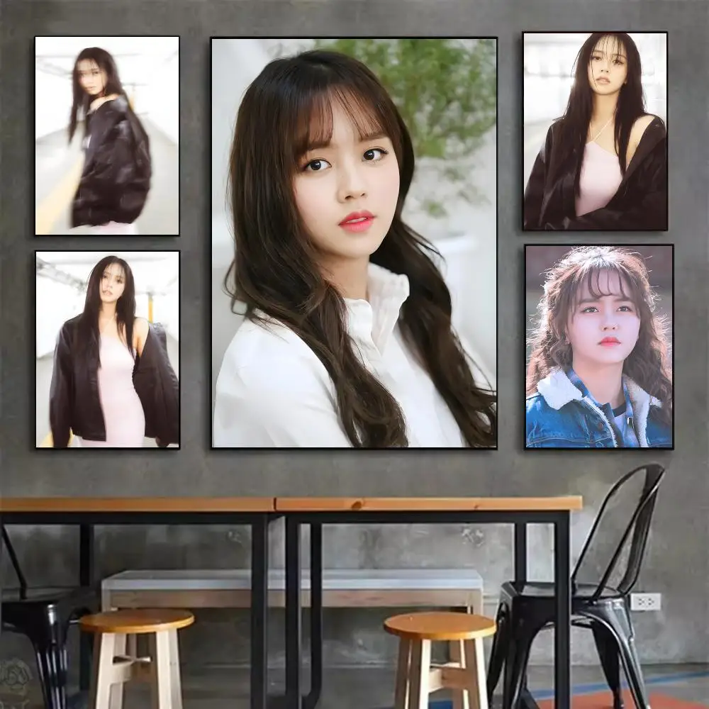 Korean actress k-Kim So-H-Hyun Poster Durable HD PVC Wall Art - Waterproof Dustproof Easy Install For Home Cafe