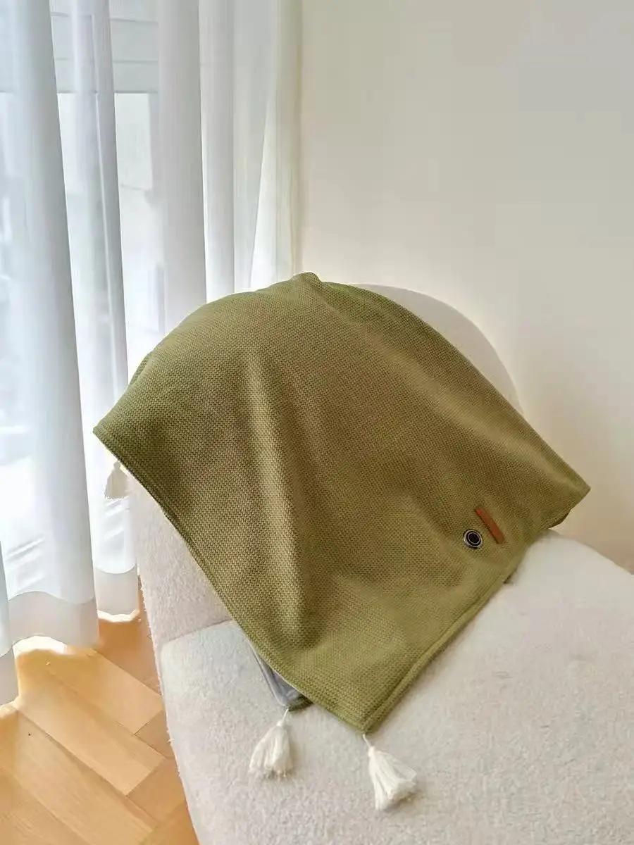 

Portable USB Electric Heat Blanket Electric Mat for Car Camping Office Washable Rechargeable Warm Heating Blanket Outdoor Indoor