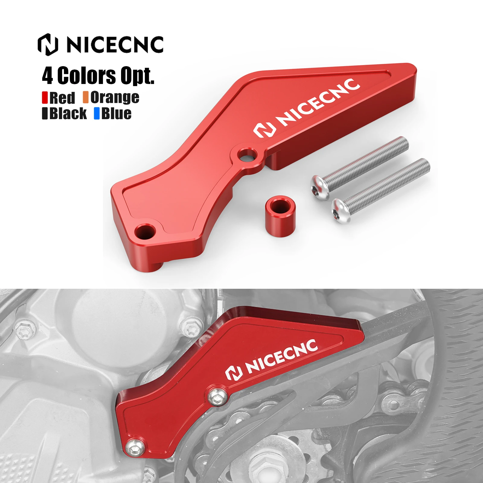 

For GasGas EC 250F ECF 350 MC250F 2021-2023 4T Case Saver Sprocket Guard For Husqvarna FE 250 FE 350 For KTM SXF 250 2017-2023