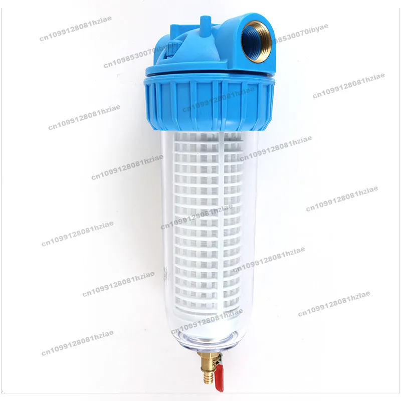 

10-дюймовый прозрачный фильтр для обратной промывки воды, предфильтр для очистки воды на животноводческих фермах, фильтр для сточных вод высокого давления