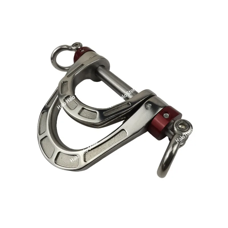 

Five-point seat belt double D ring load-bearing ring