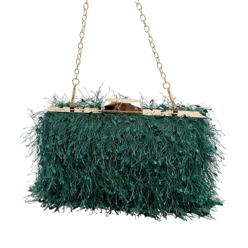 

Simple Clutch Purses Party Wallet Handbag Fashion Evening Tassels Clutch Bags Party Wedding Handbag Crossbody Bag