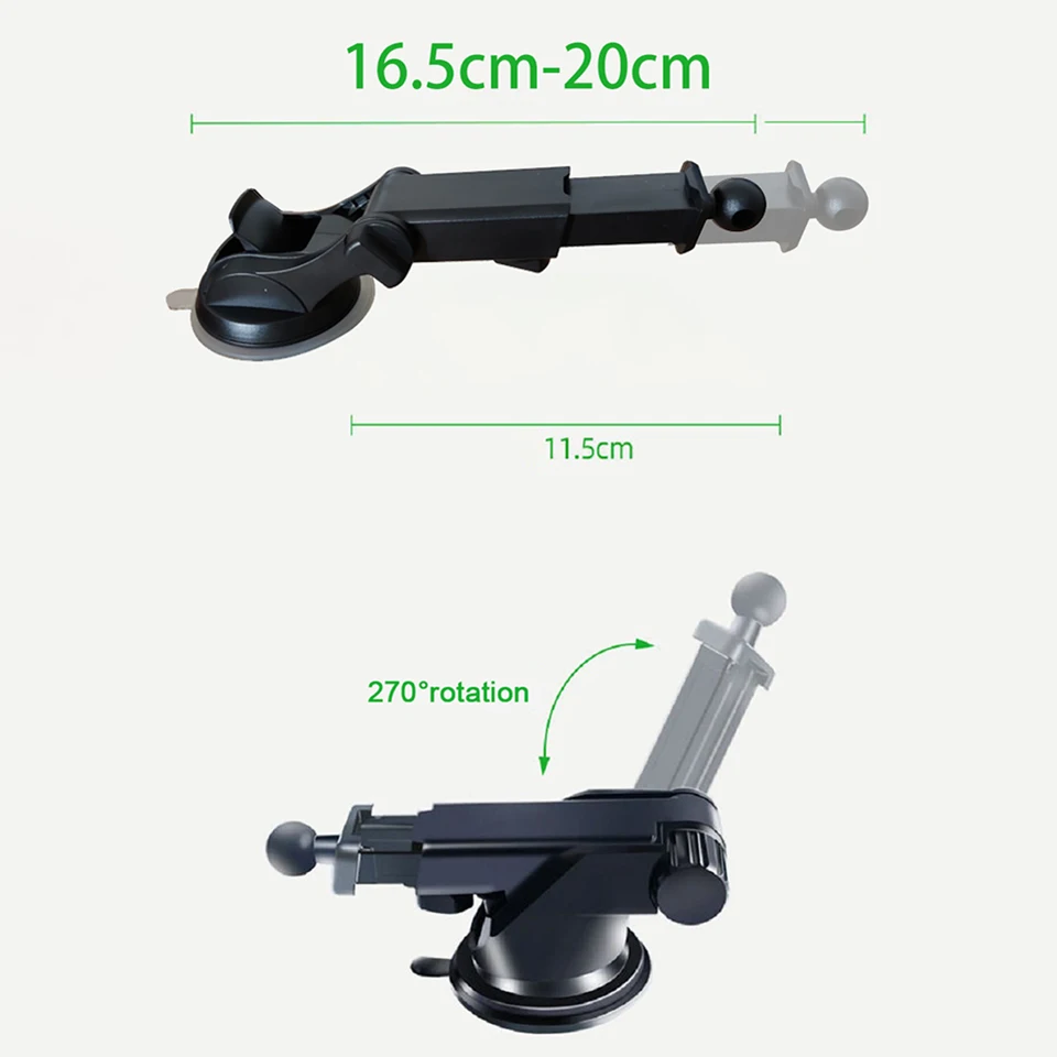 HKYC Universal 4.7-13 Polegada Tablet Pc Suporte para Samsung XiaoMi Stong Tablet de Sucção Suporte Do Carro para Ipad Alongado Mangueira Bracket