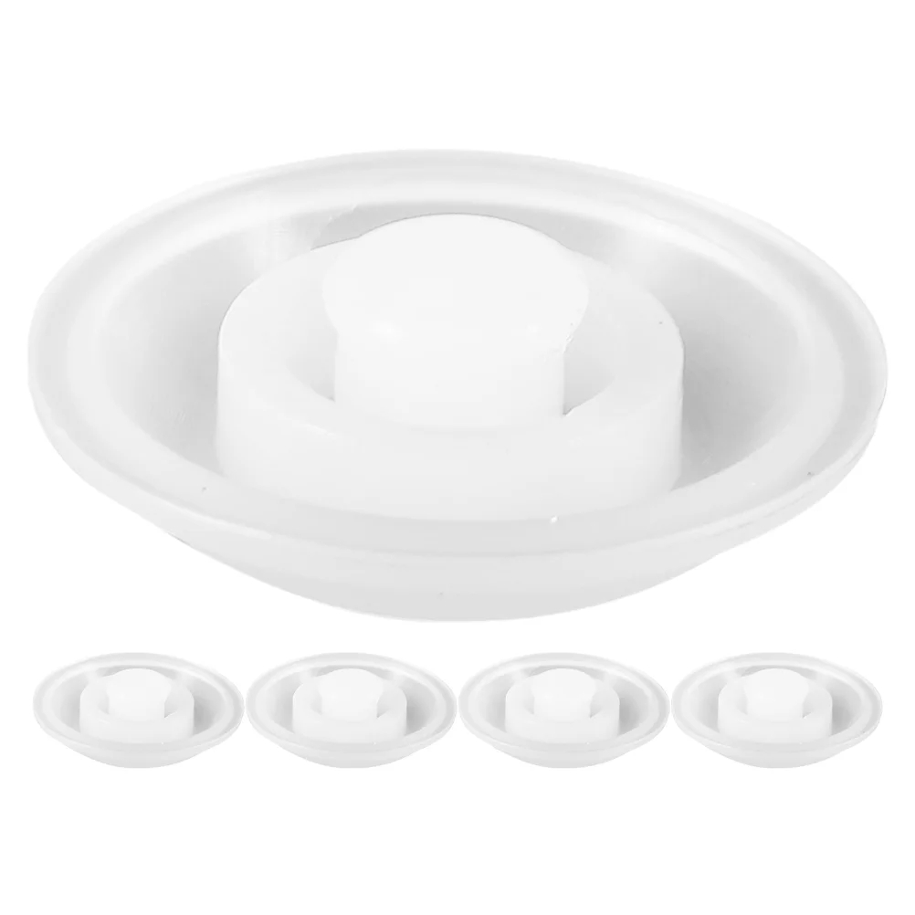 5 Pcs Cup Accessories Waterbottle Belly Spill Proof Stoppers Round Plug Silicone for Cap Silica Gel Leaks