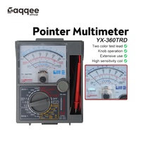 YX-360TRD Analog Multimeter With Integrated Test Probe AC/DC Voltage Current Pointer Multi Meter Tester High Precision Diode Ohm