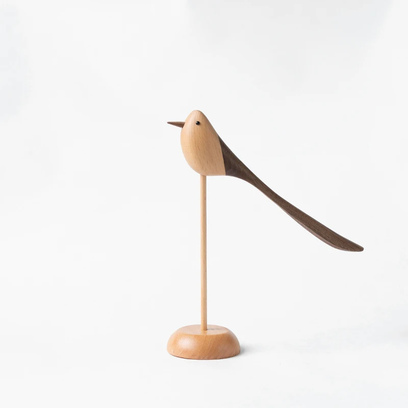 

Твердый деревянный птица, украшения для входа в гостиную, бревенчатая резьба, офисный буфет, украшение, поделки, книжный шкаф для телевизора, предметы интерьера