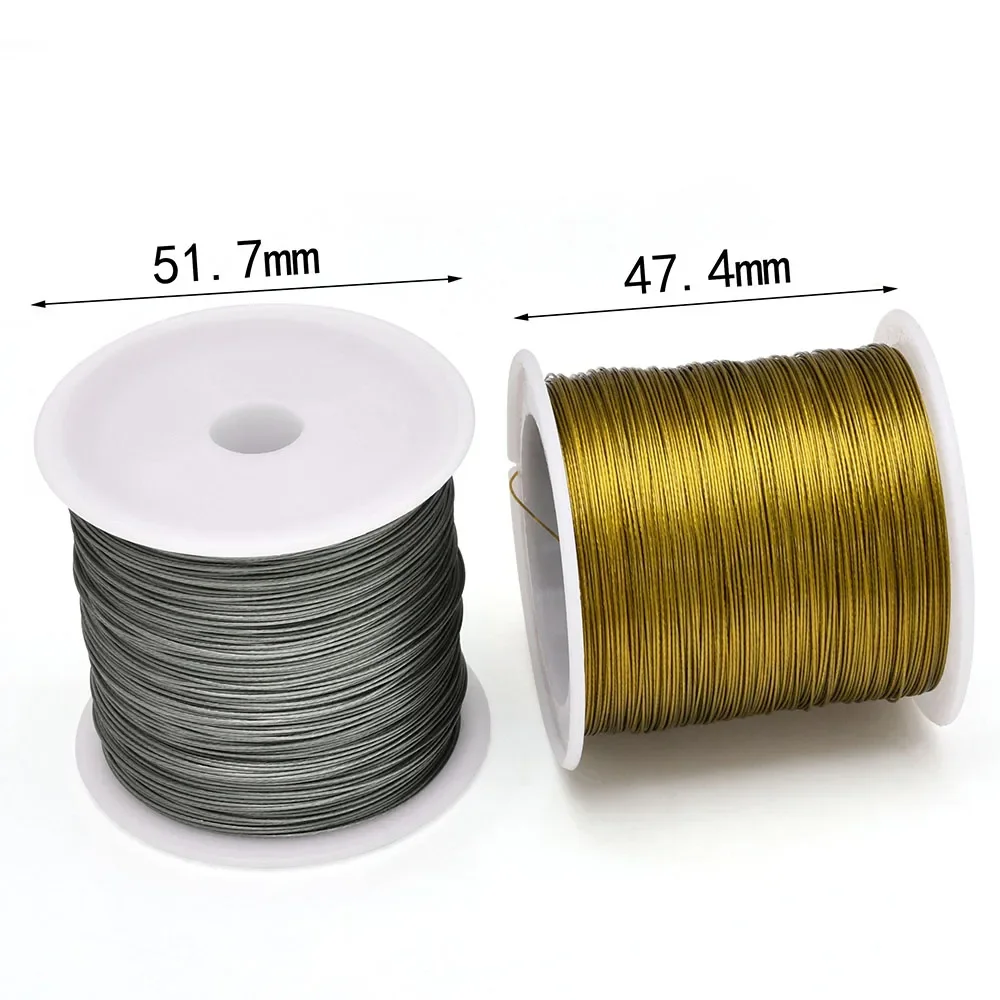 328 ft/100m 7 Strands Stainless Steel Bead Stringing Wire Craft Wire For Jewelry Making