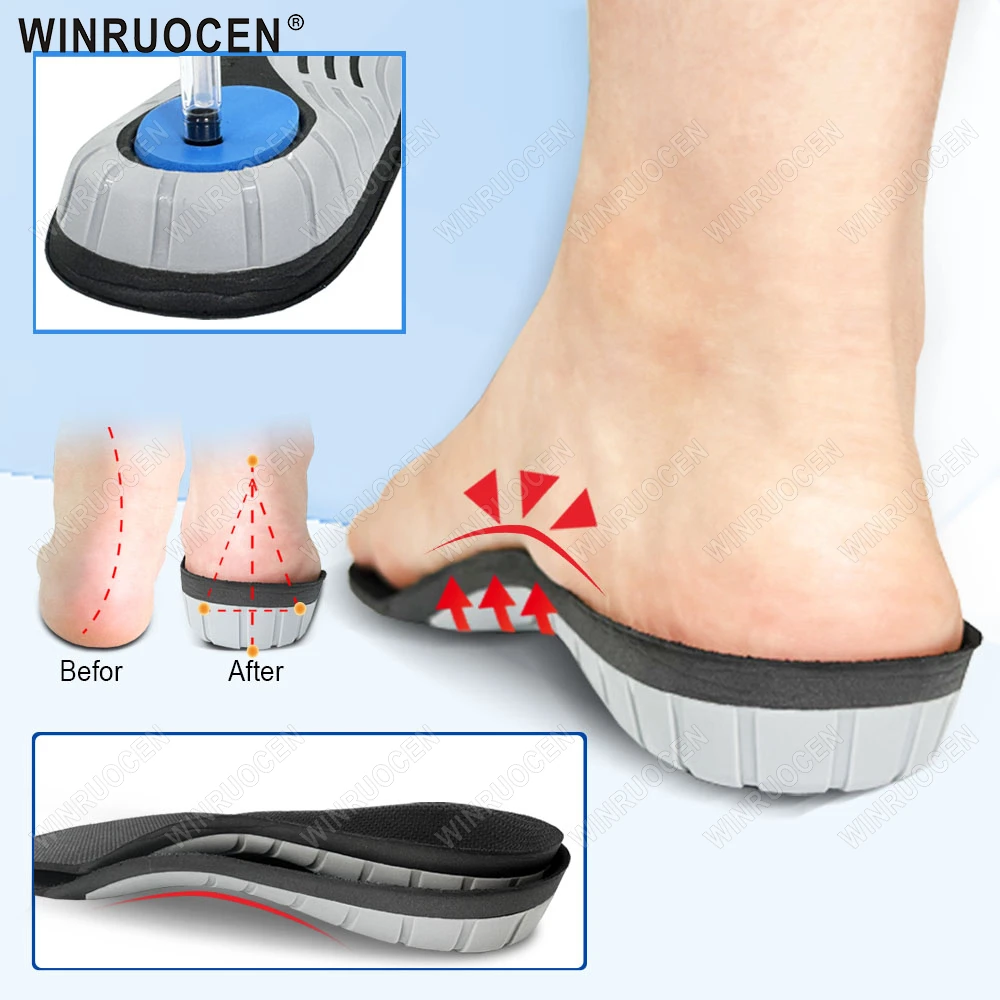 

orthopedic Arch Support Insoles Men sweat-absorbing deodorant and breathable women's man‘s sports air cushions shock-absorbing