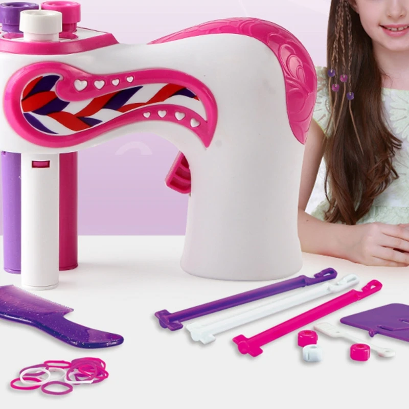 Electric Hair Twisting Device Girls Automatic Hair Braider Machine DIY Twist Braiding Device Styling Tool