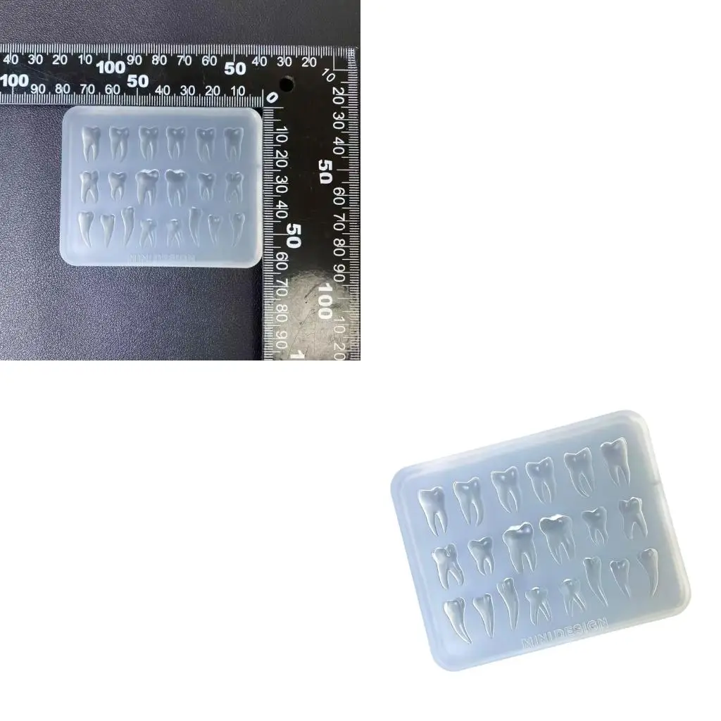 

Realistic Teeth Silicone Mould for DIY Jewelry Craft and Party Decoration