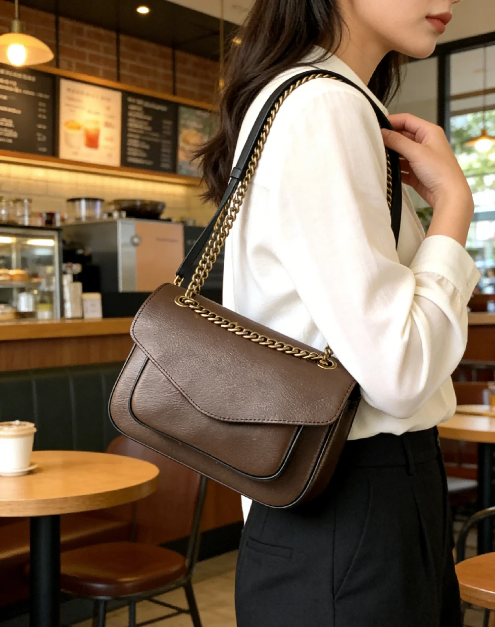 

Luxury Handbags Female Crossbody Bags Tofu Small Square Shoulder Bag Women Bags New Fashion Genuine Satchel