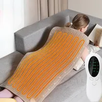 Heating Cushion and  Electric Blanket Essential for Heat Therapy At Home Cozy Winter Warmth Throw Relaxation Heating Pad