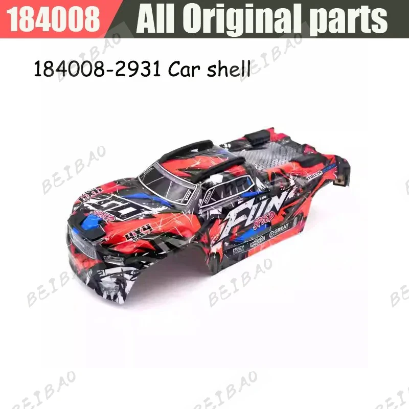 Motor Differential Shell Reifen Lenkgetriebe Antriebswelle Chassis Getriebe für WLtoys 1/18 184008 RC Auto Teile Original Teile