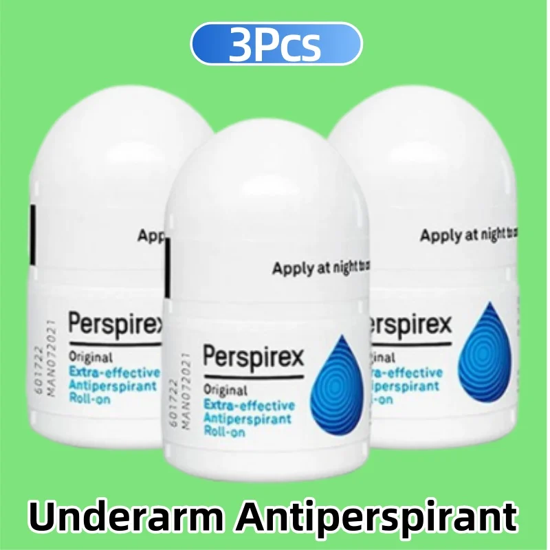 

3 шт., антиперспирант для подмышек, сильные дезодоранты с защитой от пота, сыворотка против пота, свежая жидкость для удаления запаха подмышек