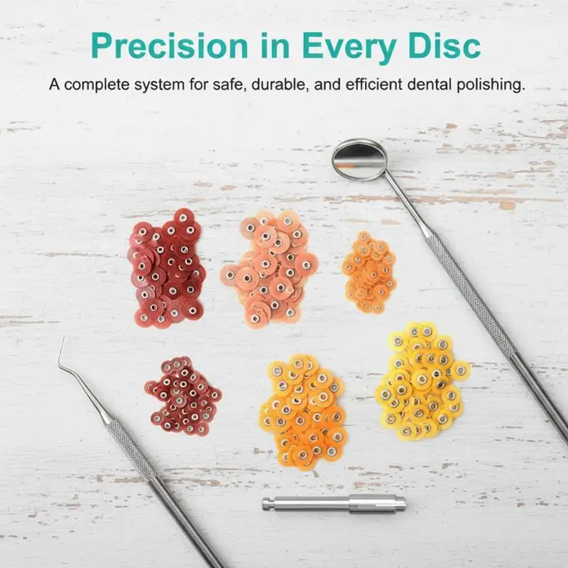 

50pcs Dental Polishing Discs Dental Composite Polishing Disc Dentist Polishing Materials Dentist Composite Metals Tools