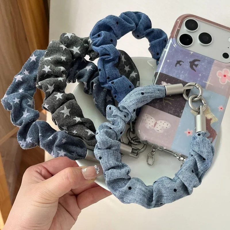 Women's High-end Mobile Phone Chain, Mobile Phone Ring Buckle Lanyard Dopamine Mobile Phone Lanyard, Wrist Double-ended Lanyard.
