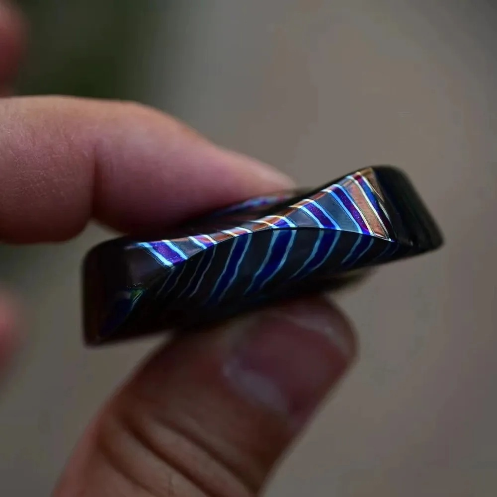 T-MAX EDC Skate Fidget Spinner Fidget Toys per adulti Spinner a tre foglie Disegni originali Gadget per alleviare l'ansia Ufficio portatile