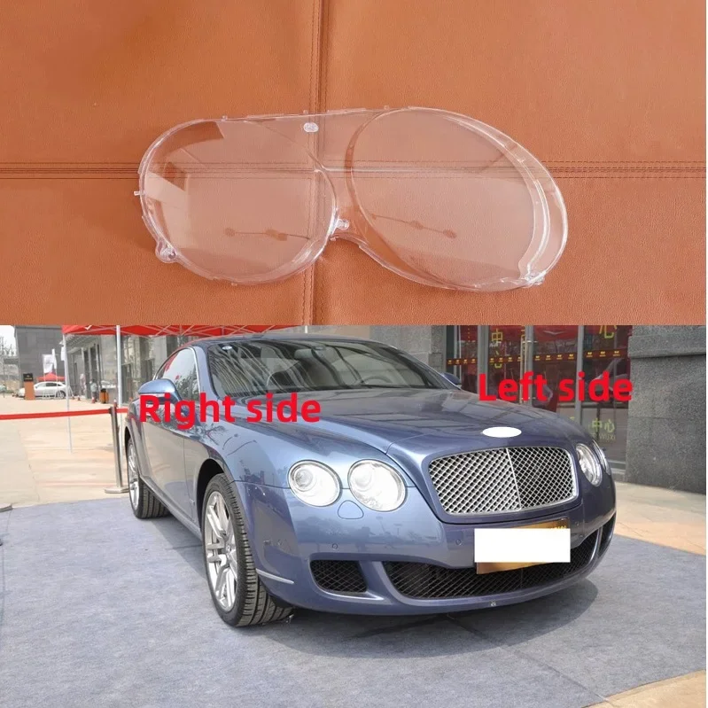 For Bentley Continental GT Flying Spur 2005 2006-2010 -2012 Car Headlight Shell Headlight cover Headlamp Lens Headlight Glass