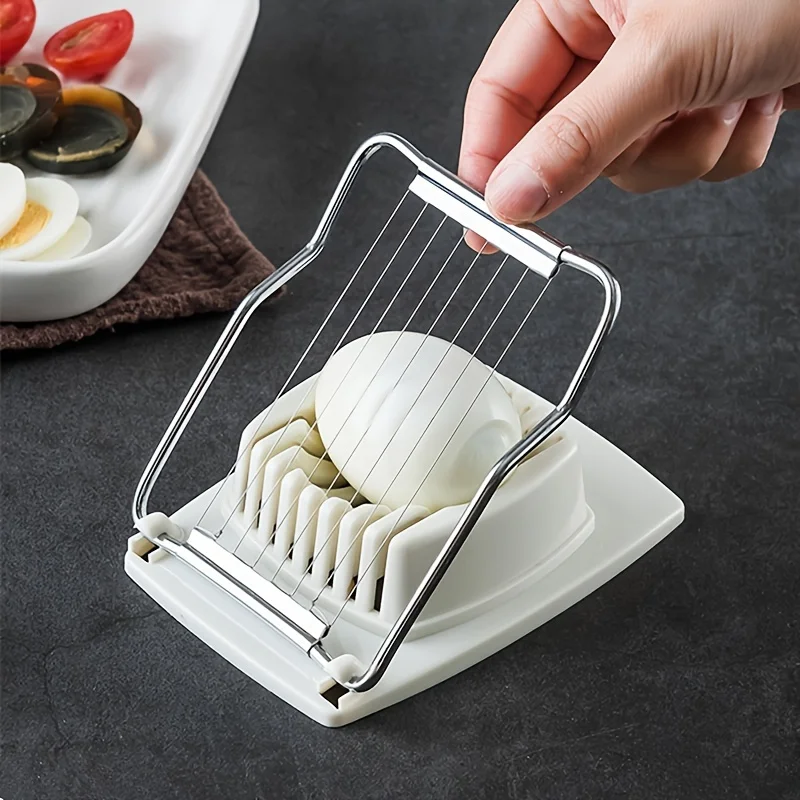 Multi Functional Stainless Steel Egg Slicer Can Cut Soft Food for Practical Quick Household Home Kitchen Cutter Tools