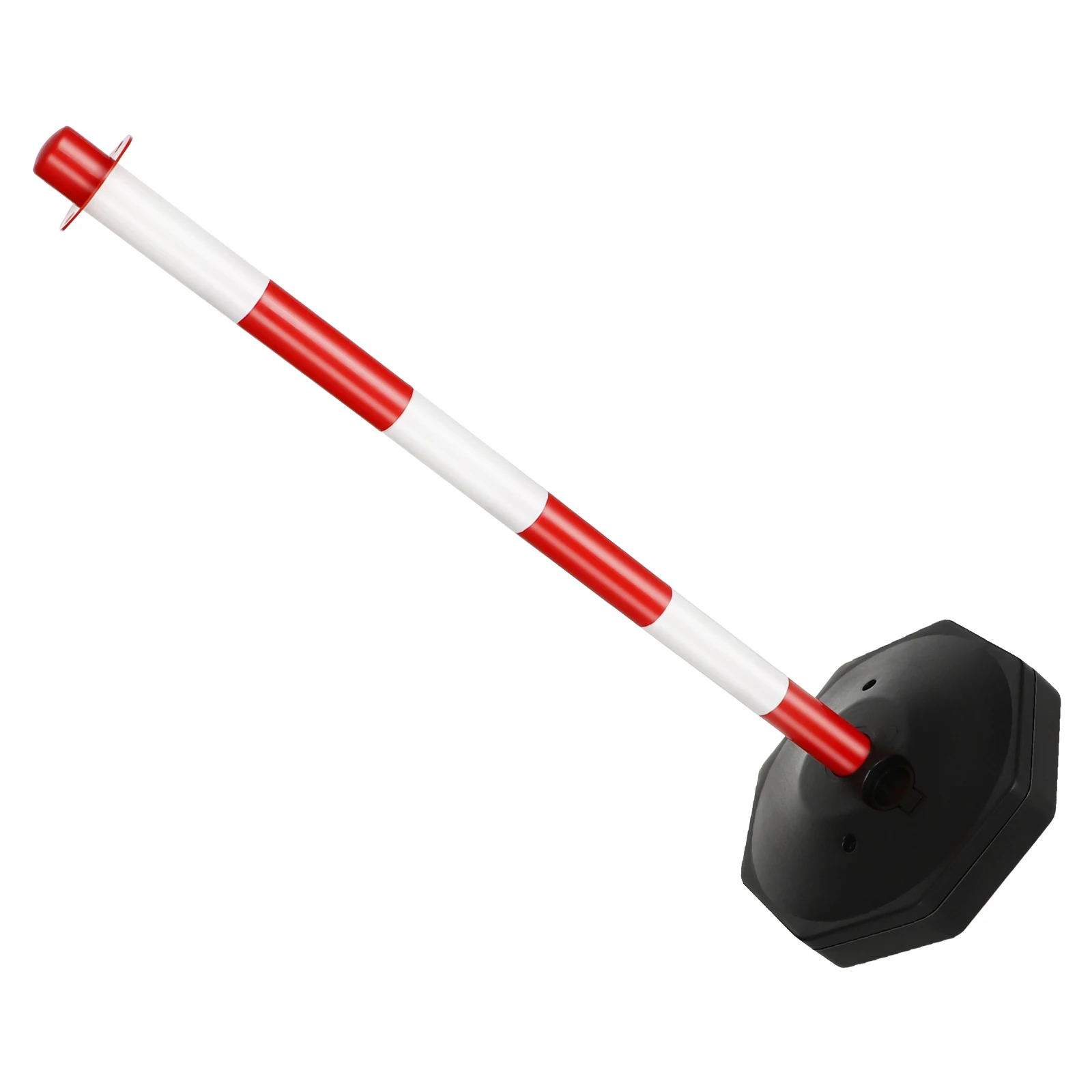 Warning Column Durable Elastic Plastic Road Isolation Pile Warning Pile Vehicle Blocking Traffic Facility Barricade Cone