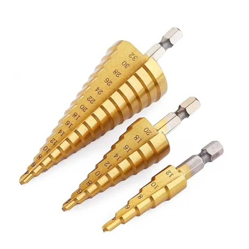 

3 шт./6 шт. сверло 4-12 4-20 4-32 шестигранное сверло с прямоугольным пазом сверло с титановым кобальтовым покрытием фреза металлическое сердечник отверстие Openr