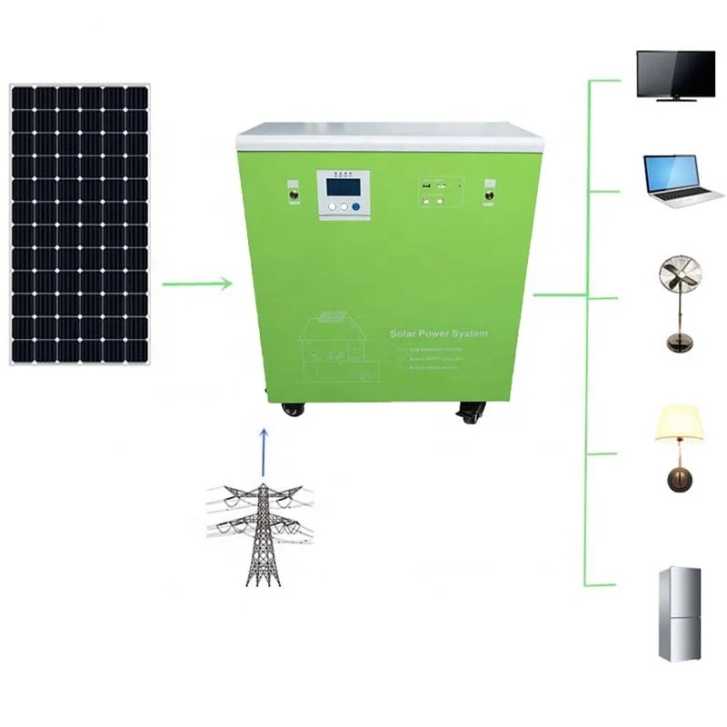 300W 500W Solar Portable Power Station, MPPT Controller Complete Kit, Home Outdoor Off Grid Emergency Energy Supply