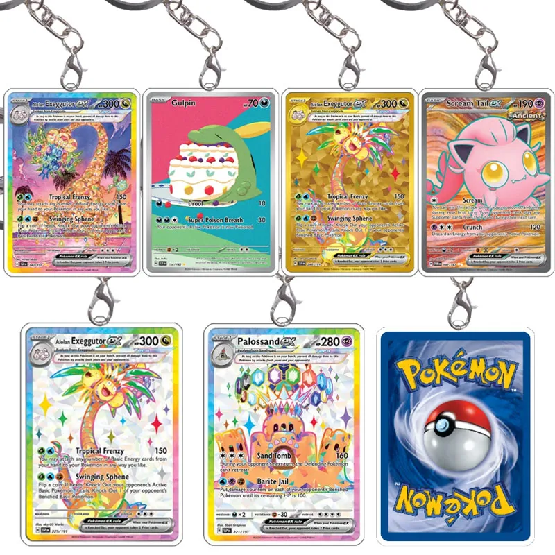 Брелок PTCG с персонажами аниме-игр: Мью, Галпин, Алтария, Бульбазавр, Гардевоар. Акриловый кулон ручной работы, декоративные карточки. Брелок PTCG с персонажами аниме-игр: Мью, Галпин, Алтария, Бульбазавр, Гардевоар. Акриловый кулон ручной работы, декоративные карточки.