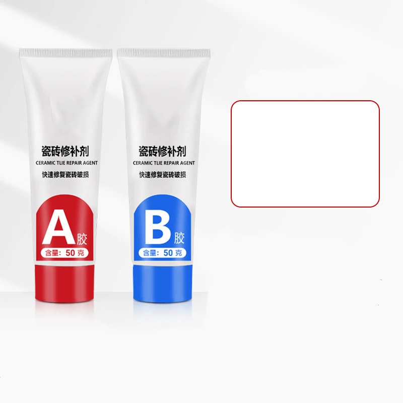 30/100G Tegelreparateur Ab Zelfklevende Keramische Reparatielijm Marmeren Vloertegel Toiletwastafel Reparatie Lijm Scheurreparatie Kitlijm