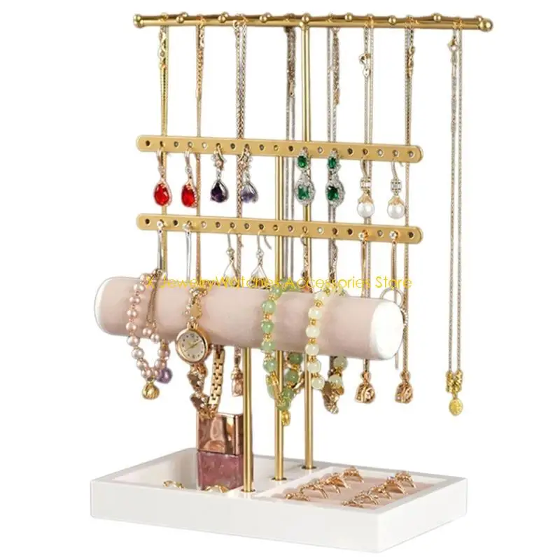 

31KD Многофункциональная подставка для хранения ювелирных изделий Органайзер для ювелирных изделий Стеллаж для хранения изделий