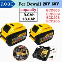 For DEWALT FLEXVOLT 20V/60V 9Ah MAX Li-ion Battery DCB200 DCB609 DCB609-2 DCB606