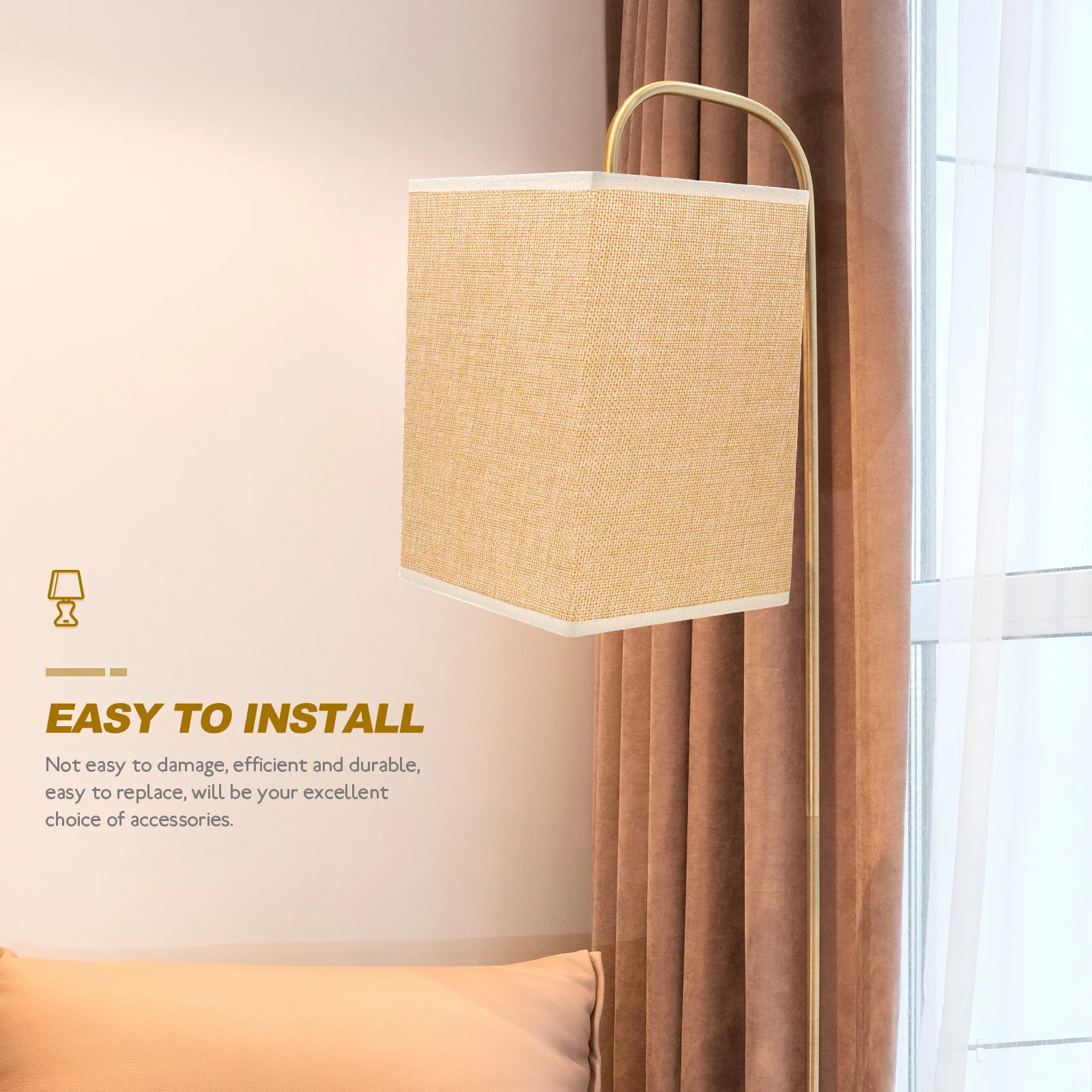 

Абажур для настольных ламп Тканевый абажур Сменные абажуры Квадратные абажуры