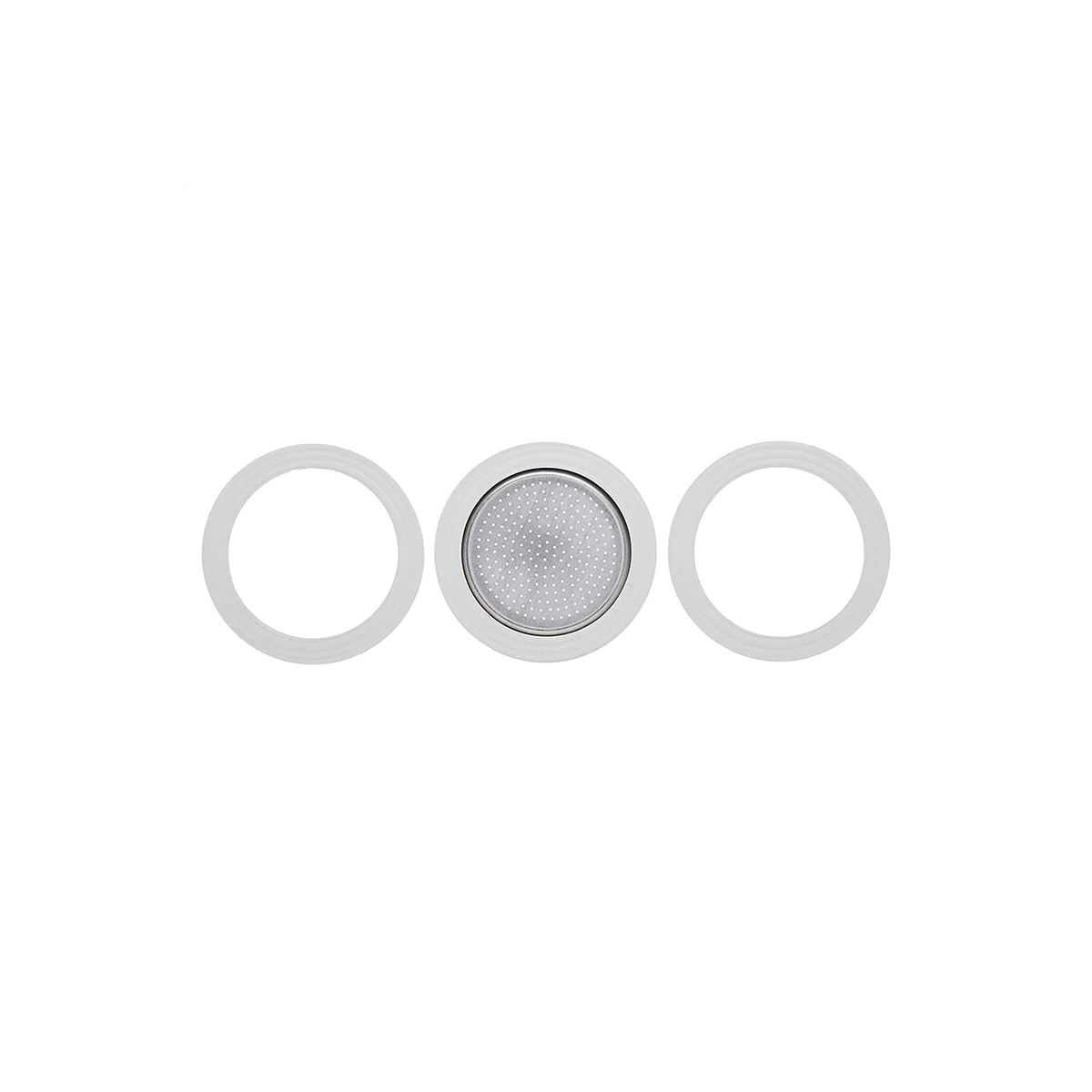 Juntas de substituição e filtro, 1 xícara Moka, Break, Dama, Mini Express Espresso Makers, 50ml