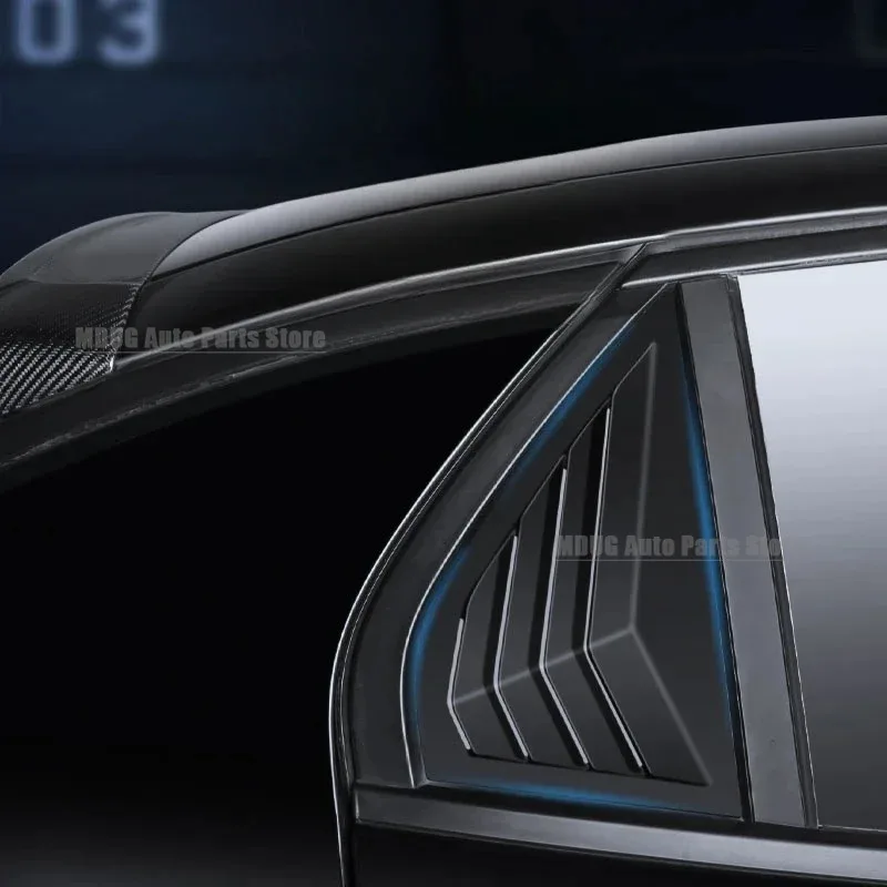 MDUG For Lynk&Co 01 02 03 05 06 Rear Side Window Louver Decoration Special Inner And Outer Decorative Collar Modification