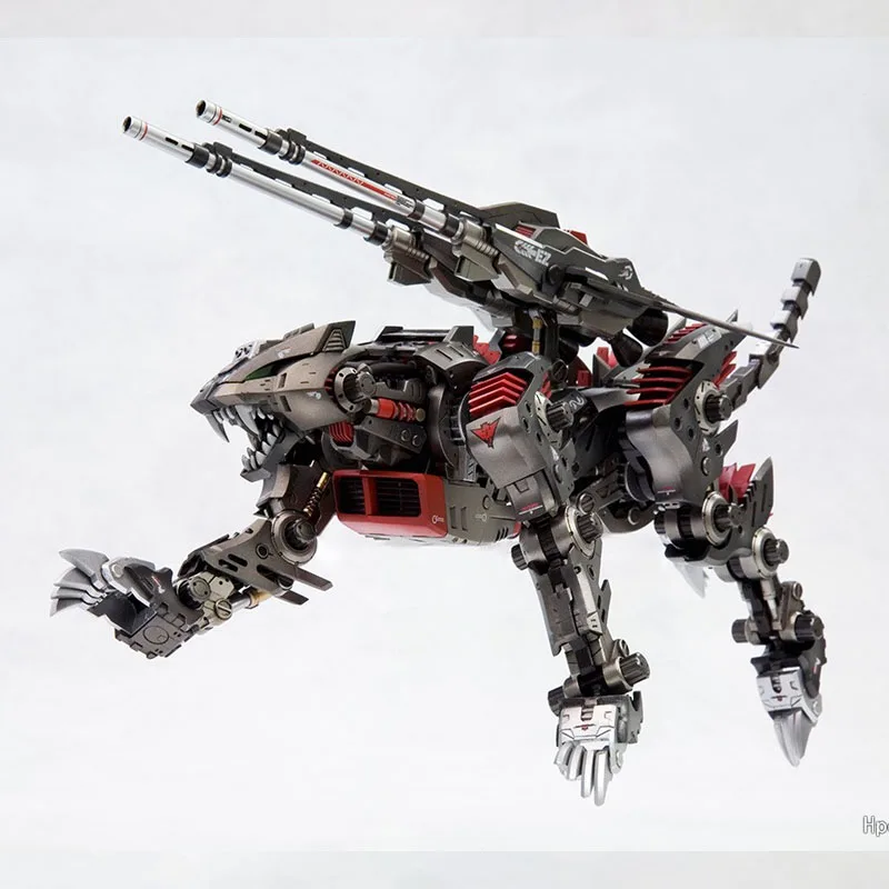 Kotobukiya Kit HMM Zoids Wild 1/72 LIGHTNING SAIX MARKING PLUS VER أنيمي ألعاب تجميع شخصيات الحركة 265 مللي متر في صناديق الرغوة