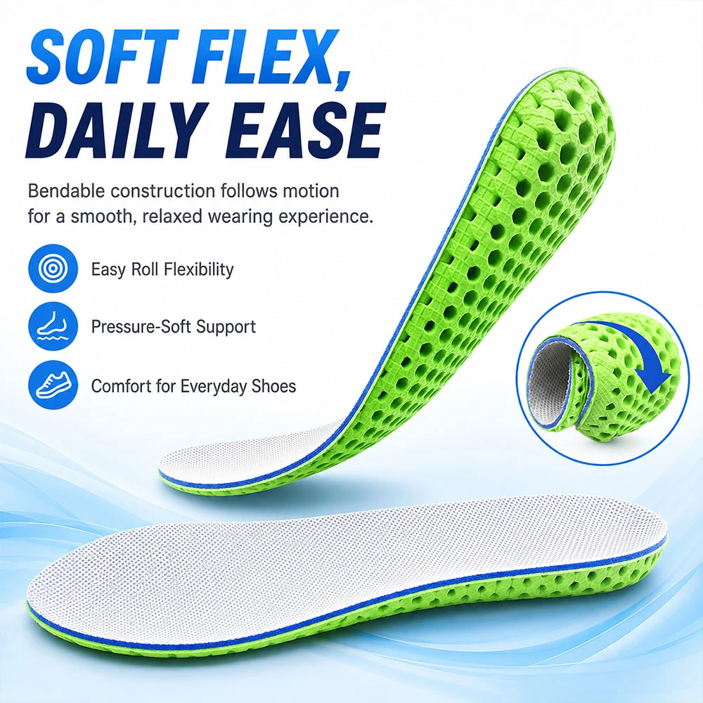 Insole Memory Foam - 1-2 Pairs Orthopedic Memory Foam Insoles