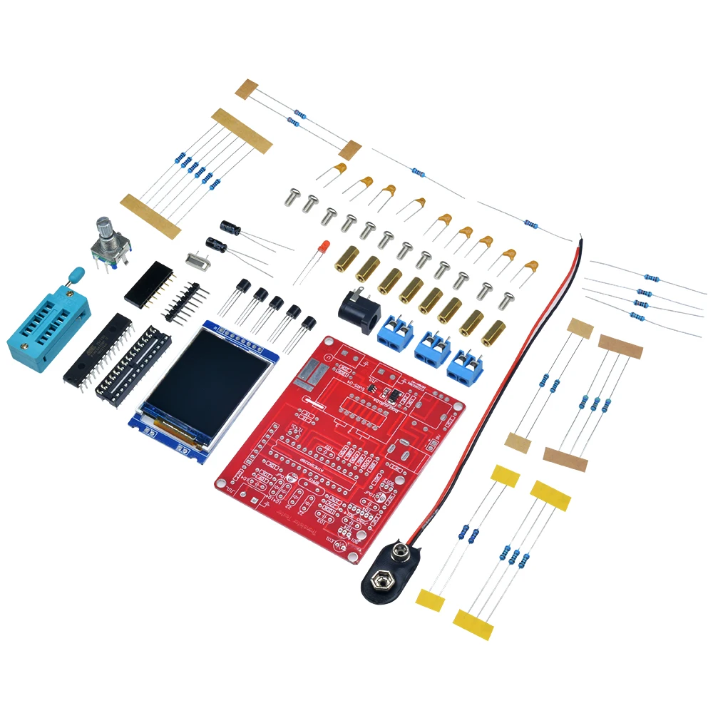 TFT GM328 Mega328 Transistor Tester LCR meter Square wave Signal Generator DIY Kit