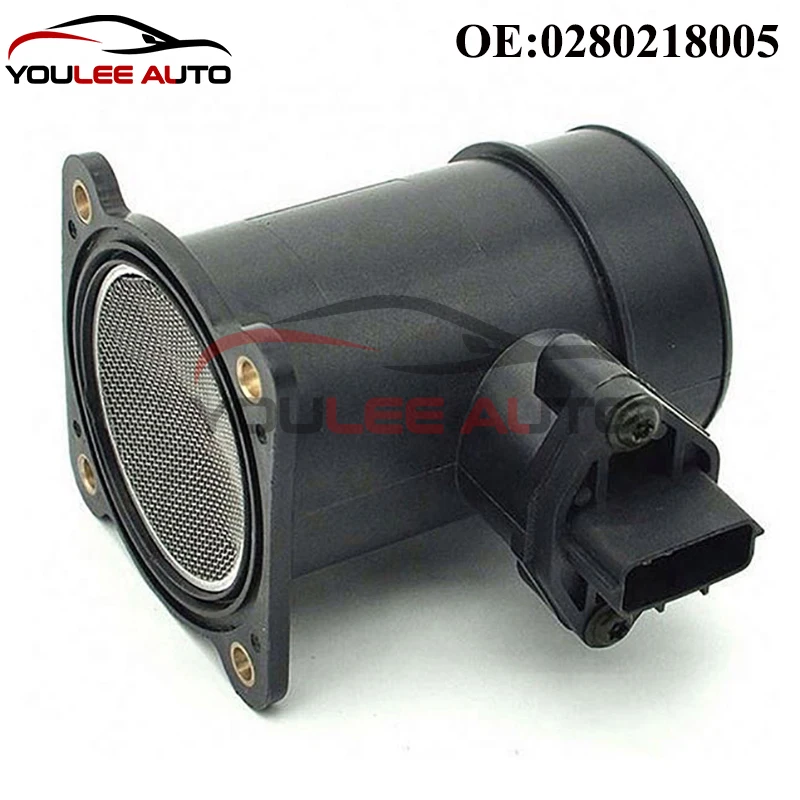 High Quality OEM 0280218005 MAF Mass Air Flow Sensor Meter For Nissan Almera Mk II Tino Primera 1.5 1.8 2.2 Hatchback Auto Parts