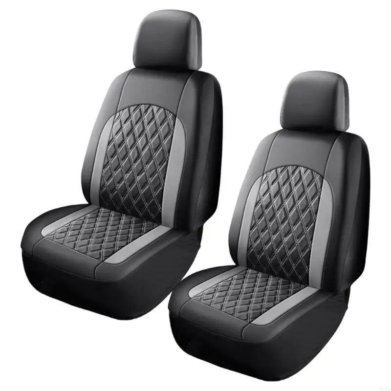 M76E Set mit 2/4/9 PU-Leder-Autositzbezügen, modisches Design für Familienfahrzeuge, SUVs – Detail 10