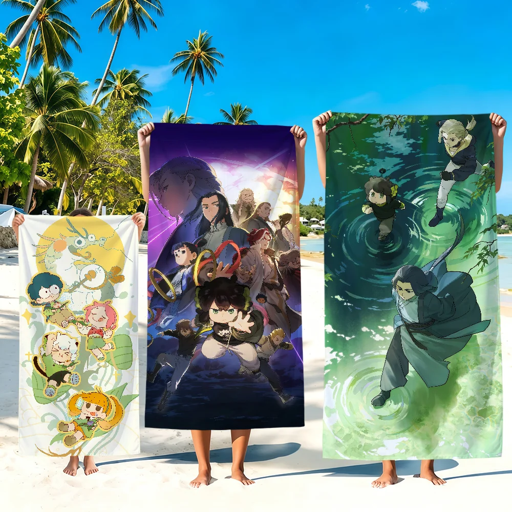 Cute Cartoon Movie Cat Art The L-Legend Of Hei Soft Beach Towels Trip Swim Pool Bathing Towel Gym Home Decor Gift Holiday