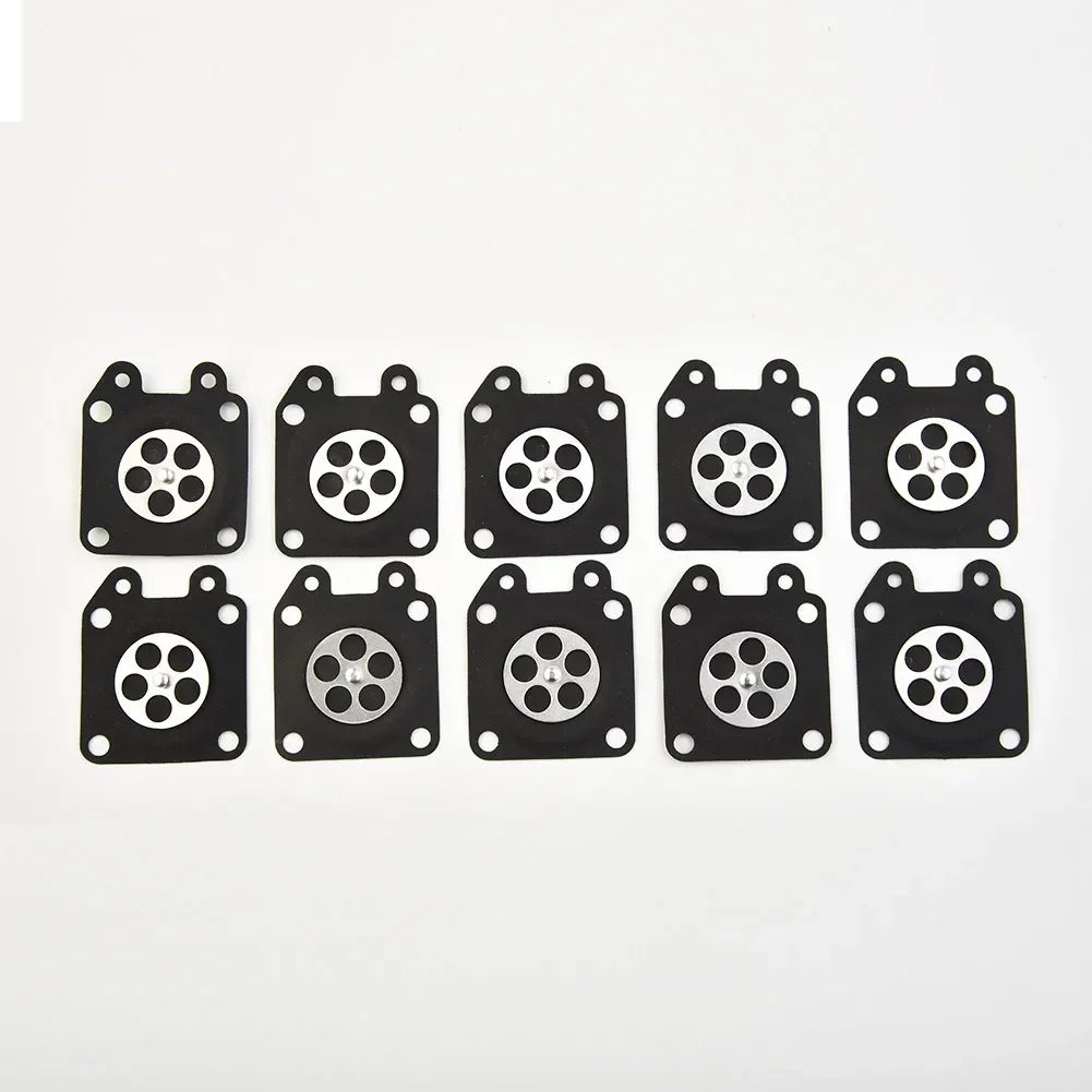 10Pcs Chainsaw Carburetor Metering Diaphragm Gaskets Carburetor Repair Rebuild Kits Engine Parts Carburetors