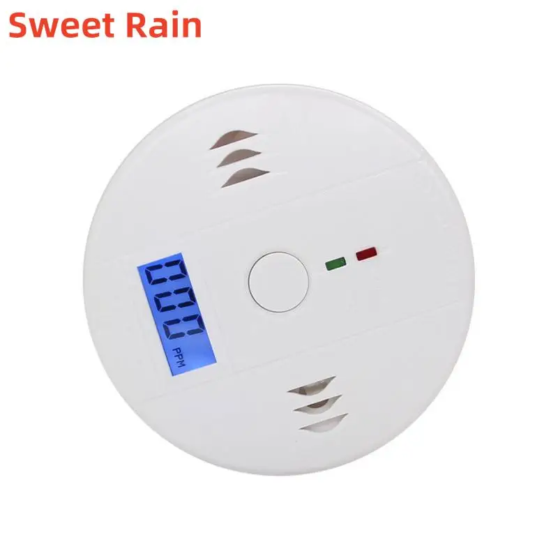 CE carbon monoxide announciator coal stove honeycomb soot carbon monoxide detector CO detector LCD display  smart life