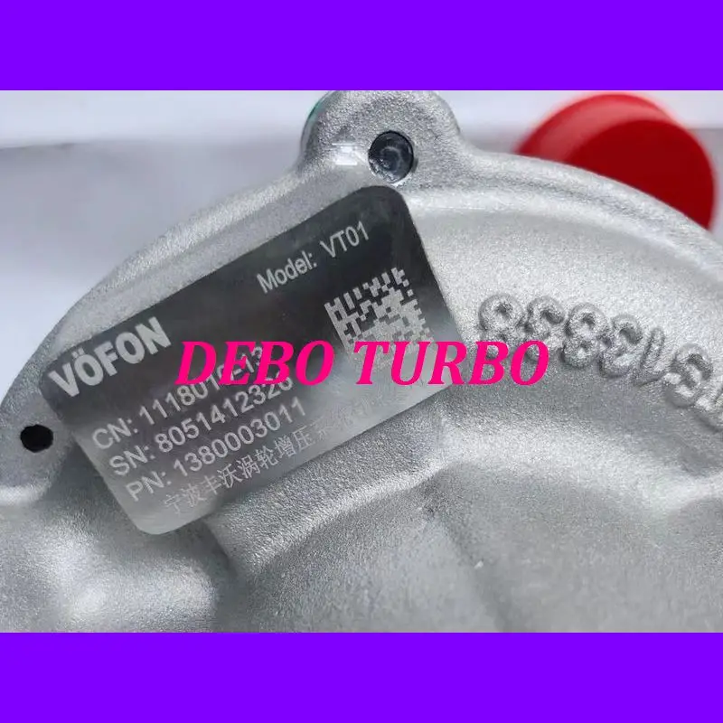 NEW GENUINE VOFON VT01 1118010-13 1380000034 1380003 Turbo Turbocharger for ZOTYE T600 TNN4G15T 1.5L 102KW