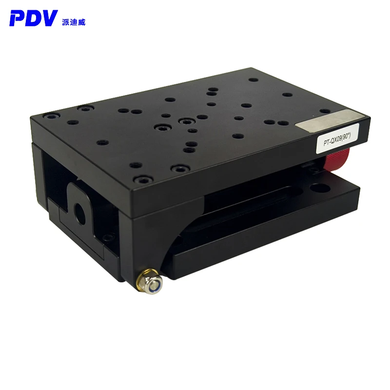 PT-QX09 Adjustable Angle Adjustable Stage Manual Tilt Stage Inclined Drilling Base Tool