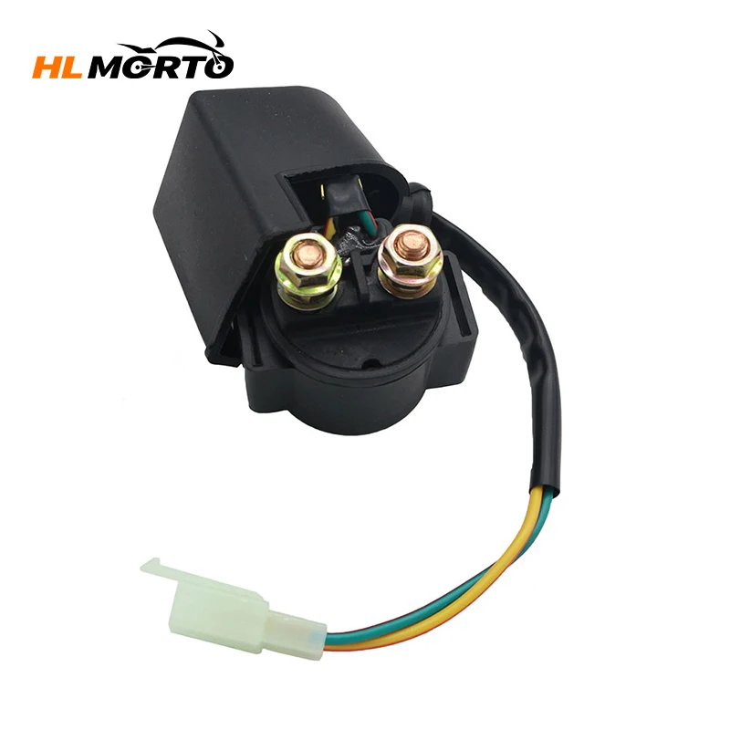 Starter Relay Solenoid For Honda Yamaha Dirt Bike Atv 110 125 150 200 250cc Gy6 50cc/125cc/150cc