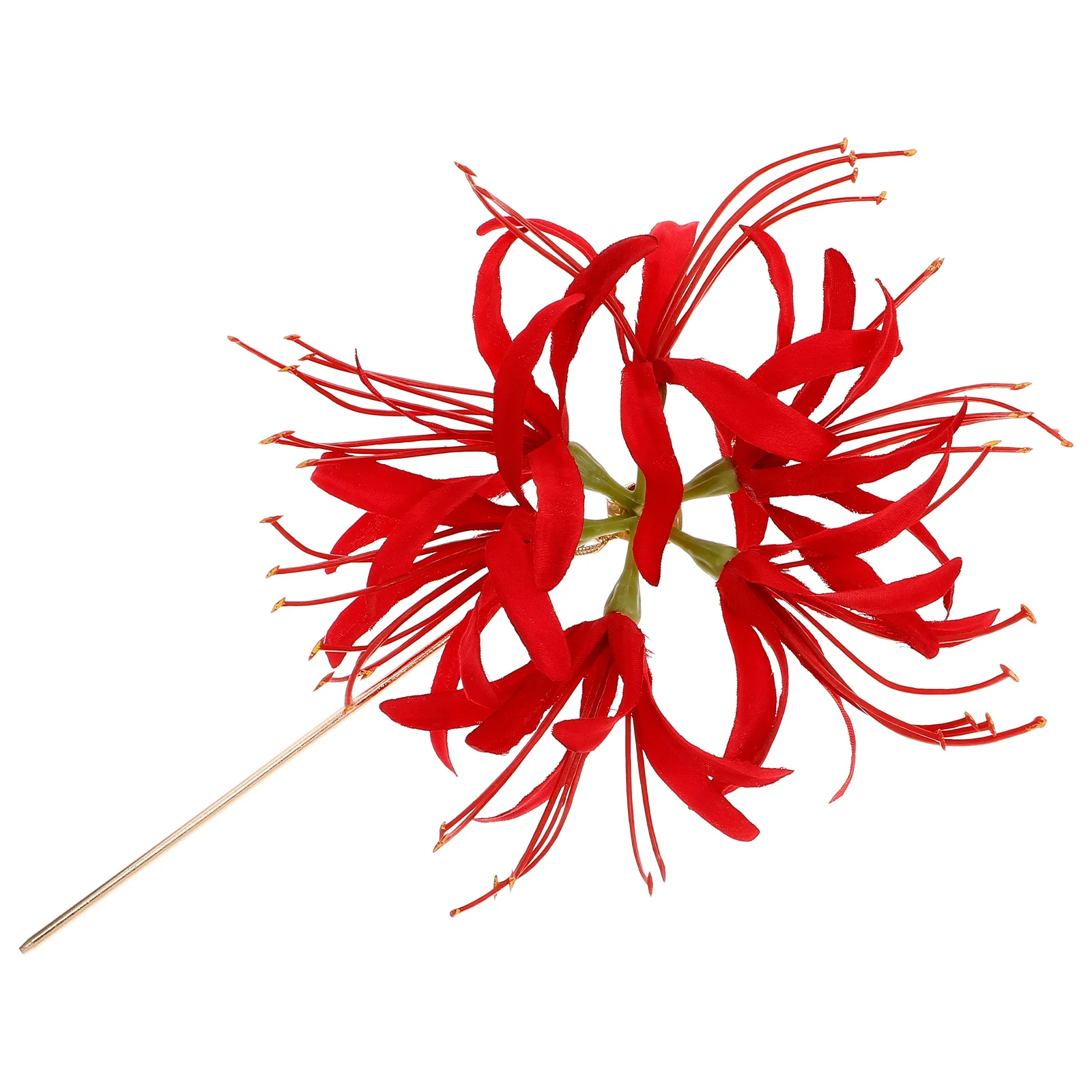 Bloem Haarspeld van De Andere Kant Decor Charms Chinese Stijl Pins Clips Zinklegering voor Broodjes Stok Japanse Kimono