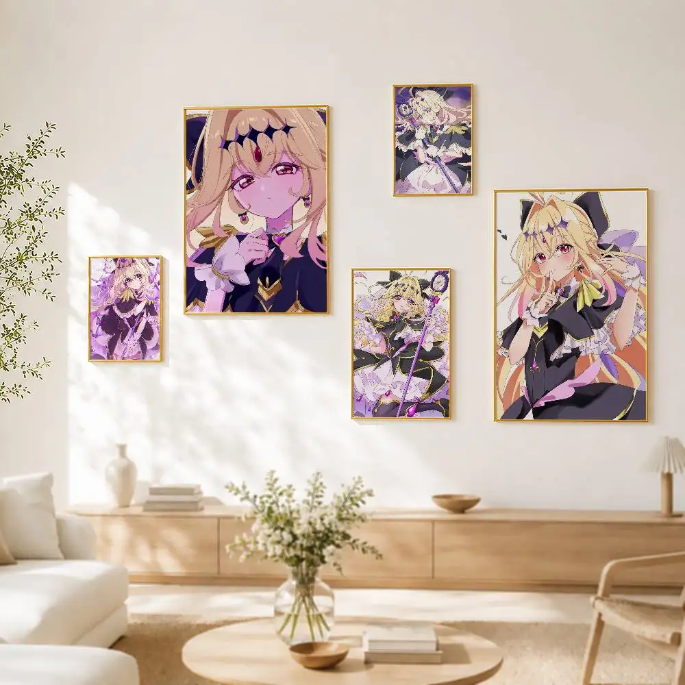 M-Moria Ruruka C-Cure Arcana Shadow HD Waterproof Self-adhesive Poster Wall Sticker Home Decor