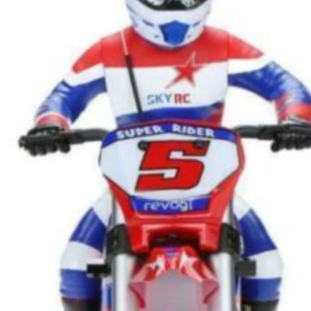 Skyrc Super Rider Sr5 1/4 Scale Red Rtr Rc Motor Bike Remote Control Ready To Run Motorcycle Battery For Boys Gifts Th02600-SMT7