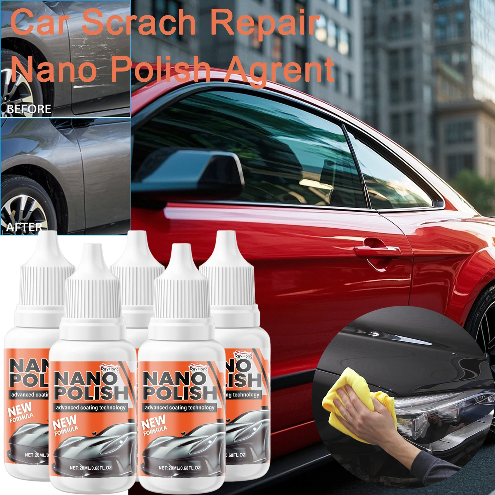 Le Gocce che Rivitalizzano il Tuo Auto: La Soluzione Definitiva per Graffi e Macchie sul Paraurti